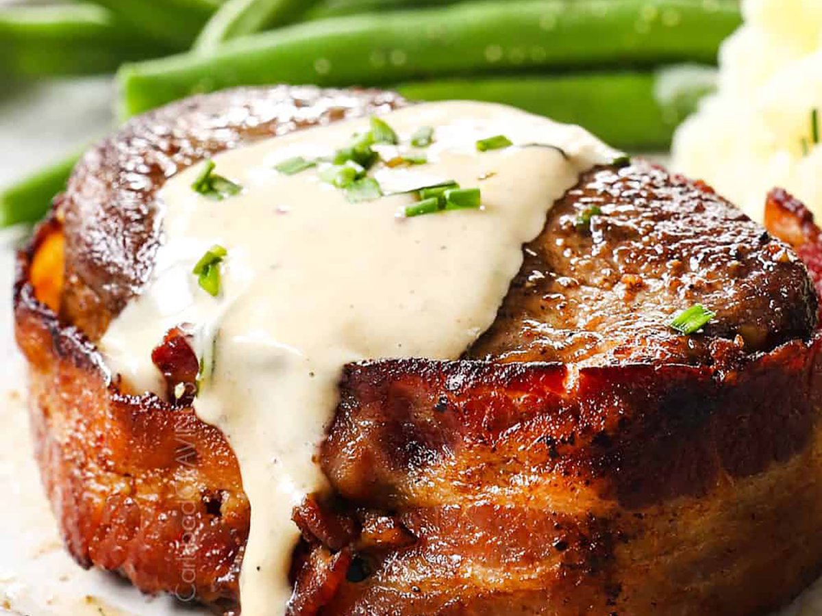 Bacon Wrapped Beef Tenderloin