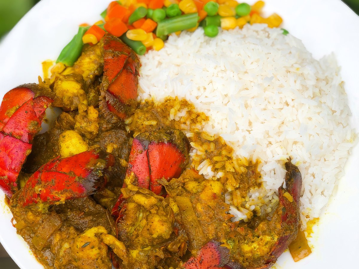 Caribbean Lobster Curry