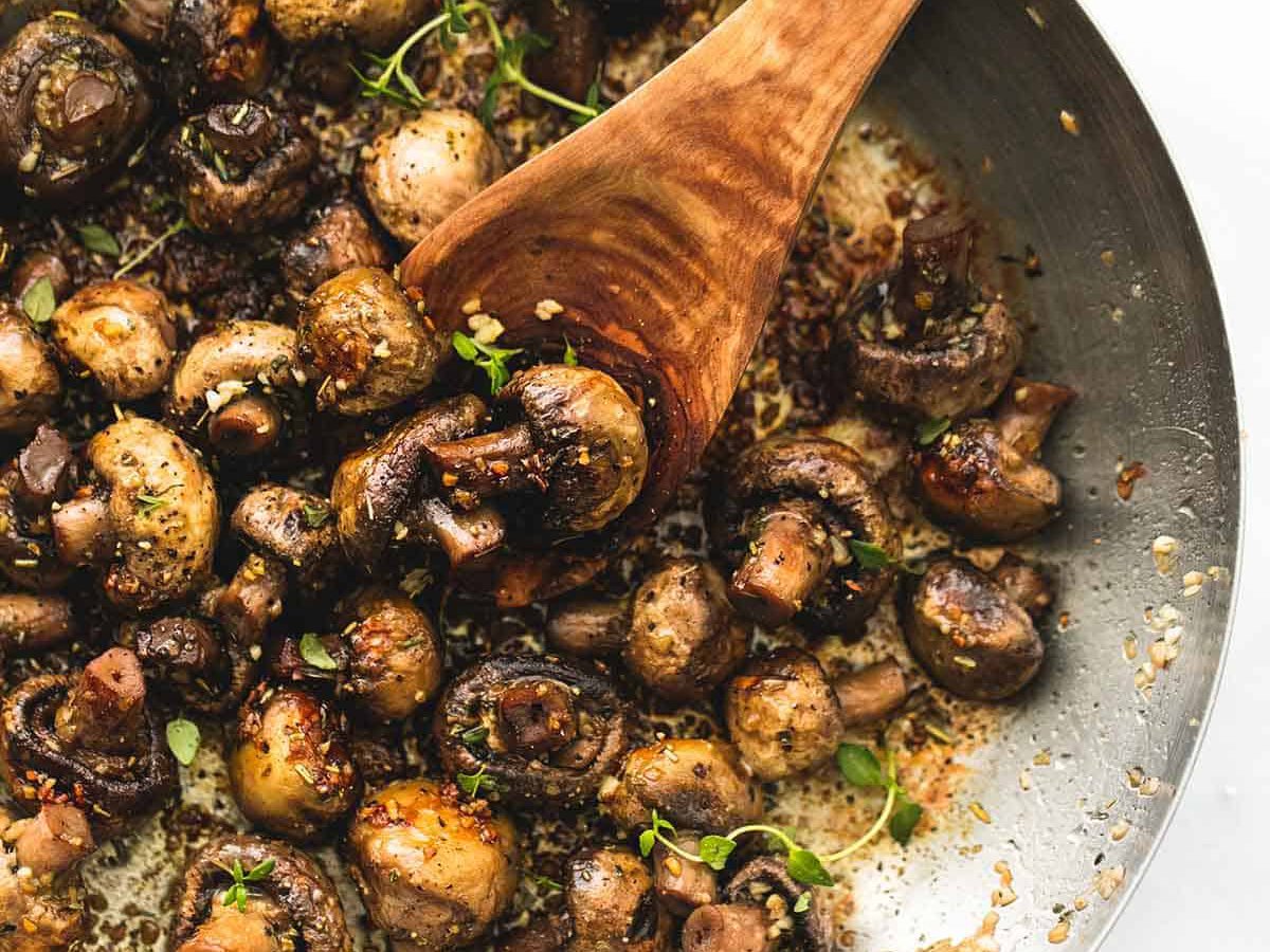 Sautéed Garlic Mushrooms